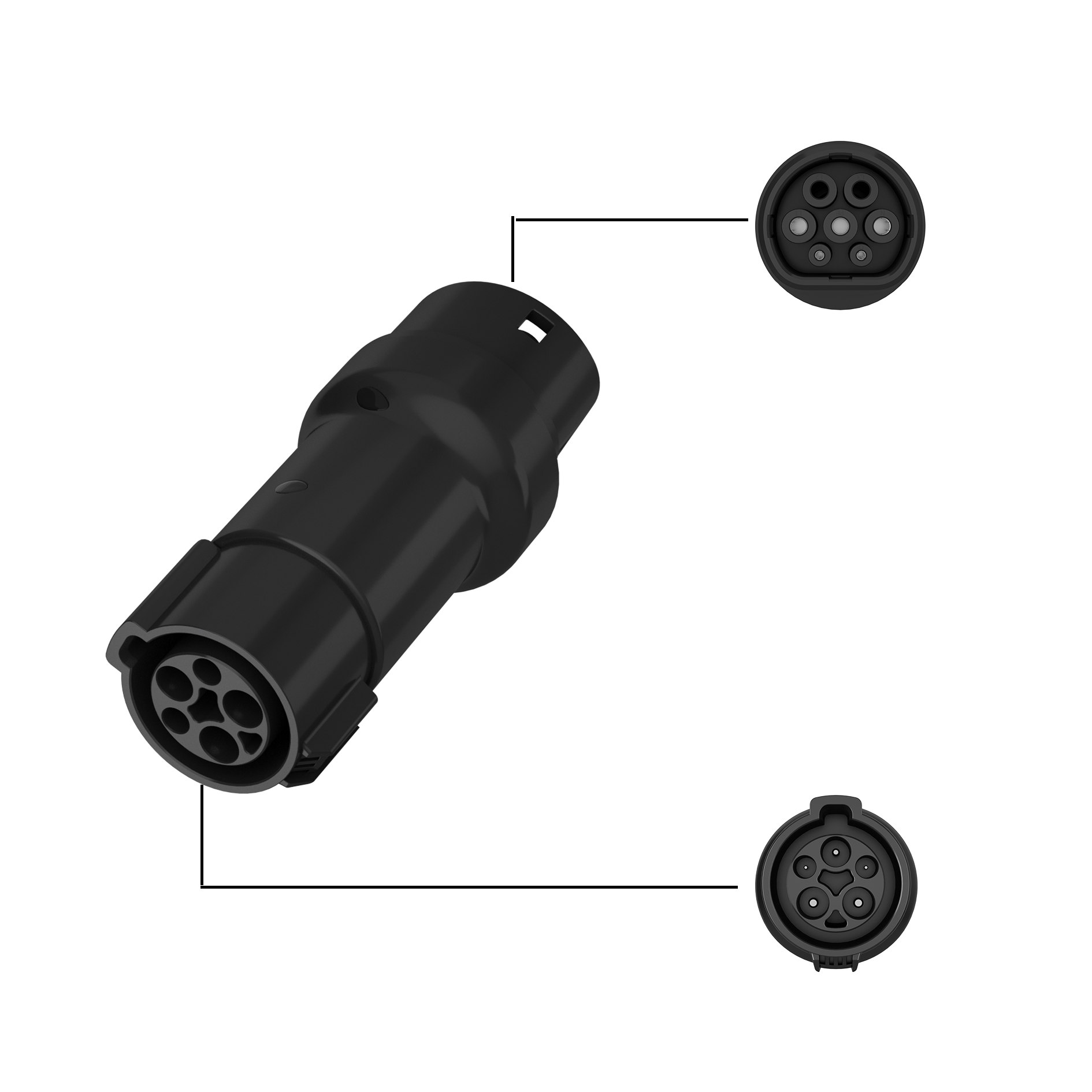 j1772 to type 2 adapter