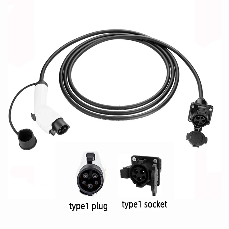 type 1 ev charger extension cable