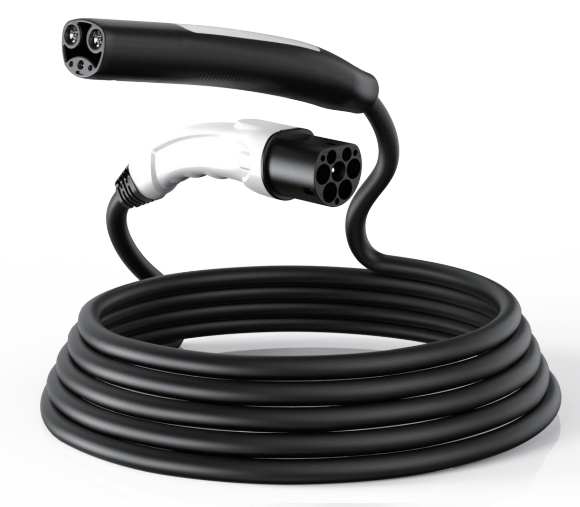 type 2 to nacs ev charging cable